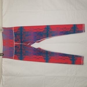 MINT Lilac Small High Waist Athletic Pants blue orange lilac workout crop capri